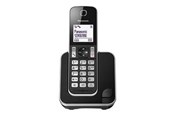 Telefon - Panasonic KX-TGD310 - cordless phone with caller ID/call waiting - 3-way call capability - KX-TGD310PDB