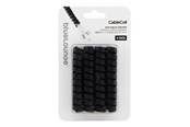 Kabelordner/Kabelstrømpe - Bluelounge Design CableCoil 4-pack - Black - Neatly organize your cables and keep them together. - BLUCCO-BL