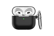 Hodetelefoner - KeyBudz Elevate Series - Protective silicon cover for your Airpod 3 - AP3_S5_BLK