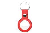 Mobil - Andre tilbehør - KeyBudz Leather Keyring for AirTag - AT_S1_RED