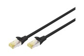 Nettverkskabel - DIGITUS patch cable - Black - 3 meter - Svart - 3m - DK-1644-A-030-BL-10