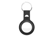 Mobil - Andre tilbehør - KeyBudz Leather Keyring for AirTag 2-pack - AT2_S1_BLK