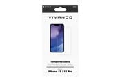 Mobil - Beskyttelsesglass - Vivanco Tempered Protect. Glass 9H iPhone 12 / 12 Pro - 62136