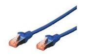 Nettverkskabel - DIGITUS Professional patch cable - 1 m - blue - Blå - 1m - DK-1644-010/B