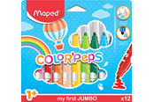 Skrive- & Tegneverktøy - Maped Color'Peps My First Jumbo Felt-pens x12 - 846020