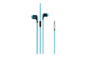 Hodetelefoner - Vivanco In-Ear Plugin Smartphone Headset Blue - 36484