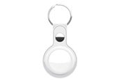 Mobil - Andre tilbehør - KeyBudz Leather Keyring for AirTag - AT_S1_WHT