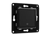 Smarthus - Shelly Wall Switch 1 - Black - WS1 black
