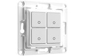 Smarthus - Shelly Wall Switch 4 - White - WS4 white
