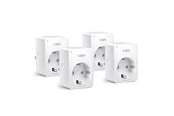 Smarthus - TP-Link Tapo P110 (4 stk.) Mini Smart WiFi Socket Energy Monitoring - TAPO P110(4-PACK)