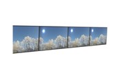 Veggmontering, AV-braketter & AV-møbler - HI-ND Videorow - mounting kit - for 4x1 video wall - landscape - Max - recommended for 50" - VR5000-0401