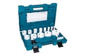 Bormaskin & Bits - Makita hole saw set - for wood plastic aluminium steel - 16 pieces - D-63993