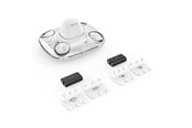 Spill - Tilbehør - 8BitDo Dual Charging Dock + 2 batteries for Xbox One + Series X/S - White - Microsoft Xbox One - RET00326