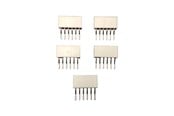 Smarthus - Light Solutions Cable for LightStrip V4 - Pinheader for soldering - White - 5 pcs - 5714255007787
