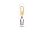 LED-lyspære - HiluX LED-lyspære K2 Candle 5.2W/927 (40W) Clear Dimmable E14 - 5714255004991