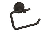 Baderomstilbehør - tesa Moon Black toilet roll holder self-adhesive - 40560-00000-00