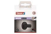 Baderomstilbehør - tesa Moon Black towel hook self-adhesive - 40563-00000-00