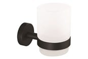 Baderomstilbehør - tesa Moon Black tumbler holder self-adhesive - 40566-00000-00