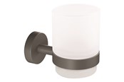 Baderomstilbehør - tesa Moon Grey tumbler holder self-adhesive - 40586-00000-00