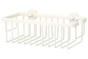 Baderomstilbehør - tesa Moon White basket single self-adhesive - 40577-00000-00
