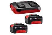 Verktøy - Einhell Power-X-Change startsett 2x18 V/ 4,0 A og twin-lader - 4512112