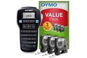 Etikettskriver - DYMO LabelManager 160 Etikettmaskin, Startsett med 3 ruller Dymo D1 etiketttape - 2181011