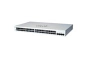 Switch/splitter - Cisco Business 220 Series CBS220-48T-4G - switch - 52 ports - smart - rack-mountable - CBS220-48T-4G-EU