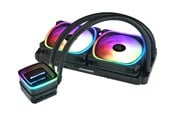 Prosessor-kjøler - Enermax AQUAFUSION II 240 - CPU Vannkjøling - Max 36 dBA - ELC-AQFA240-SQA