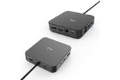 Dokkingstasjon - I-Tec Docking Station - USB-C/USB4/Thunderbolt - HDMI + 2-Port DP - 100W PD - C31TRI4KDPDPRO100