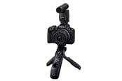 Kamera - Canon EOS R50 + RF-S 18-45mm F4.5-6.3 IS STM Sett for innholdsskapere - svart - 5811C035