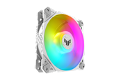Kabinettvifte - ASUS TUF GAMING TF120 White ARGB - Kabinettvifte - 120mm - Hvit med RGB-lys - 29 dBA - 90DA0033-B09000