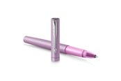Skrive- & Tegneverktøy - Parker Vector XL Rollerball Pen | Metallic Lilac Lacquer on Brass | Fine Point with Black Ink Refill | Gift Box - 2159778