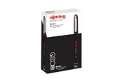 Skrive- & Tegneverktøy - Rotring Rollerball Pen | Needle Point (0.5 mm) Rollerpoint for Precise Writing | Black Ink | 12 Count - 2146103