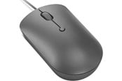 Mus - Lenovo 540 USB-C Wired Compact Mouse (Storm Grey) - Mus - Optisk - 4 - Grå - GY51D20876