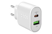 Mobil - Adaptere og ladere - SBS 20W Charger - White - TETRPD20W