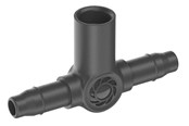 Hagevanning - Gardena T-Stykke for spraydyser /  drypphoder 4,6 mm (3/16") - 13216-20