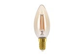 LED-lyspære - EGLO LED-lyspære C35 Candle 4W/822 270 lumen amber E14 - 110058