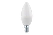 LED-lyspære - EGLO LED-lyspære E14 C37 7.5W 806LM 3000K DÆMPB. OPAL KOLLI 8 E14 - 110124