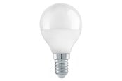 LED-lyspære - EGLO LED-lyspære P45 Mini ball 4.9W/830 470 lumen matt 3-step dimmable E14 - 110177