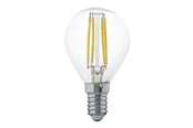 LED-lyspære - EGLO LED-lyspære P45 Mini ball 4W/827 350 lumen clear E14 - 110018