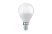 LED-lyspære - EGLO LED-lyspære P45 Mini ball 5.5W/830 470 lumen matt dimmable E14 - 110139