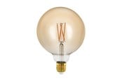 LED-lyspære - EGLO LED-lyspære G125 Globe 4W/817 300 lumen amber dimmable E27 - 110065
