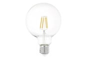 LED-lyspære - EGLO LED-lyspære G95 Globe 4W/827 470 lumen clear E27 - 110009