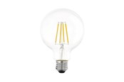 LED-lyspære - EGLO LED-lyspære G95 Globe 7.3W/827 806 lumen clear 3-step dimmable E27 - 110181
