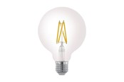 LED-lyspære - EGLO LED-lyspære G95 Globe 7.5W/827 806 lumen clear dimmable E27 - 110024