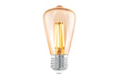 LED-lyspære - EGLO LED-lyspære ST48 Drop 4W/822 270 lumen amber E27 - 110054