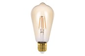 LED-lyspære - EGLO LED-lyspære ST64 4W/822 270 lumen amber E27 - 110055
