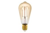 LED-lyspære - EGLO LED-lyspære ST64 4W/817 300 lumen amber dimmable E27 - 110067