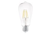 LED-lyspære - EGLO LED-lyspære ST64 7W/827 806 lumen clear E27 - 110012