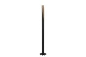 Lamper - EGLO BARBOTTO floor lamp 3000K black/wood - 900877